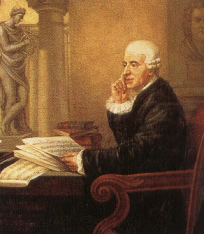 ludwig van beethoven Joseph Haydn Spain oil painting art